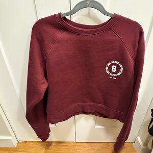 Brunette the Label burgundy sweater